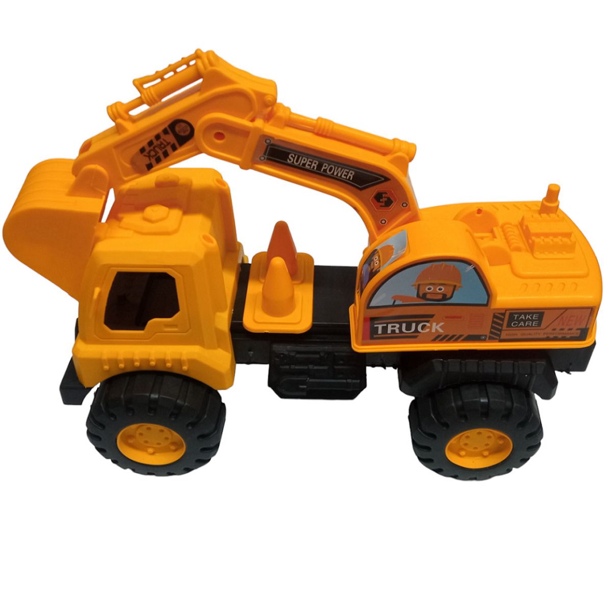 GENERICO - Excavadora de juguete vehículo para excavar