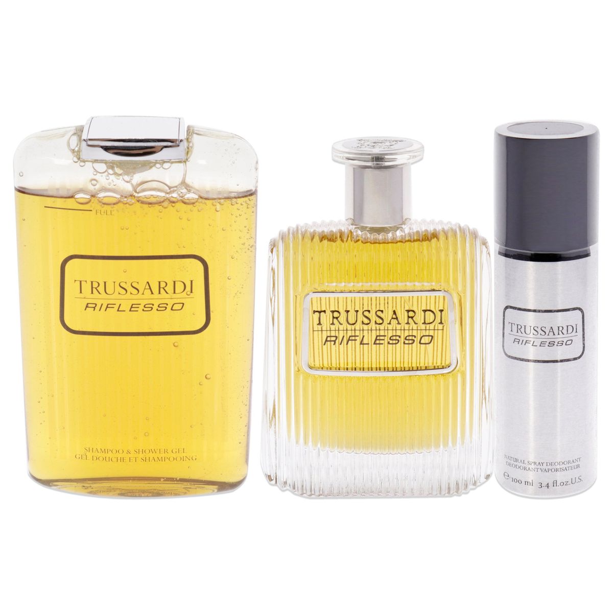 TRUSSARDI - Trussardi Riflesso Gift Set EDT+Gel de ducha+LociónTrussardi