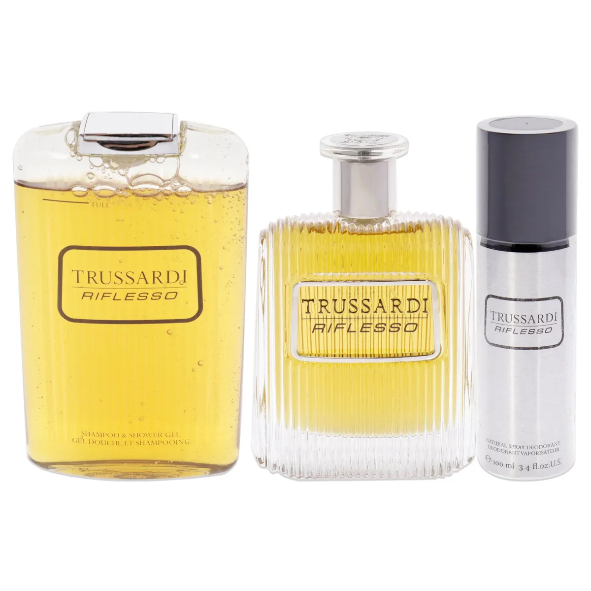 TRUSSARDI - Trussardi Riflesso Gift Set EDT+Gel de ducha+LociónTrussardi