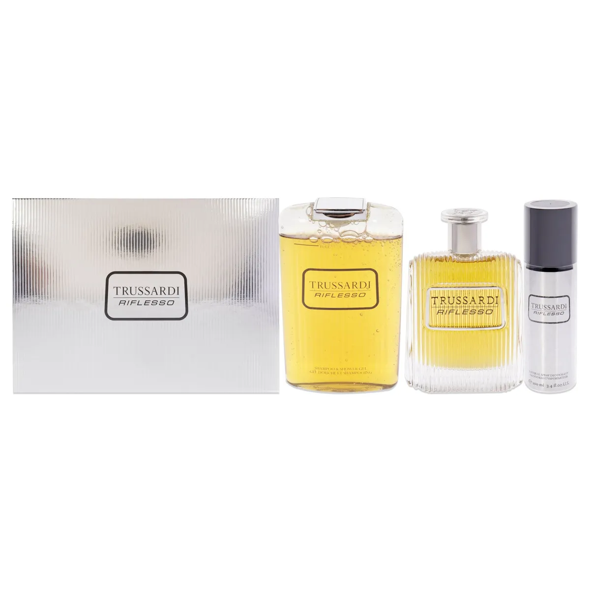 TRUSSARDI - Trussardi Riflesso Gift Set EDT+Gel de ducha+LociónTrussardi
