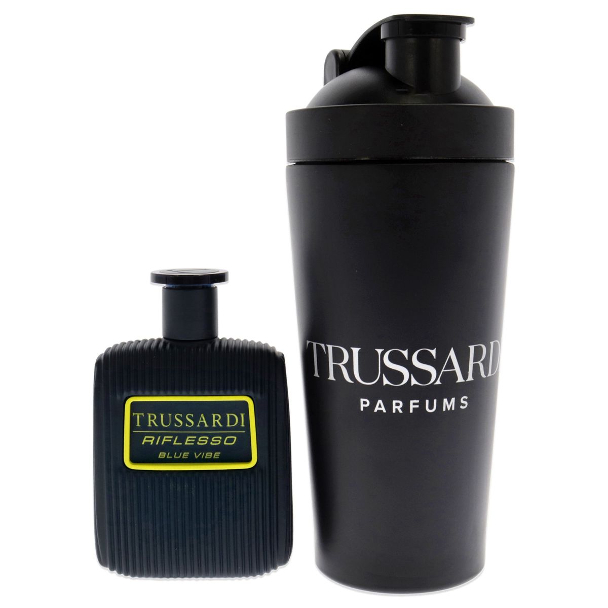 TRUSSARDI - Blue Vibe Gift Set EDT100ml+Botella sport Trussardi Riflesso