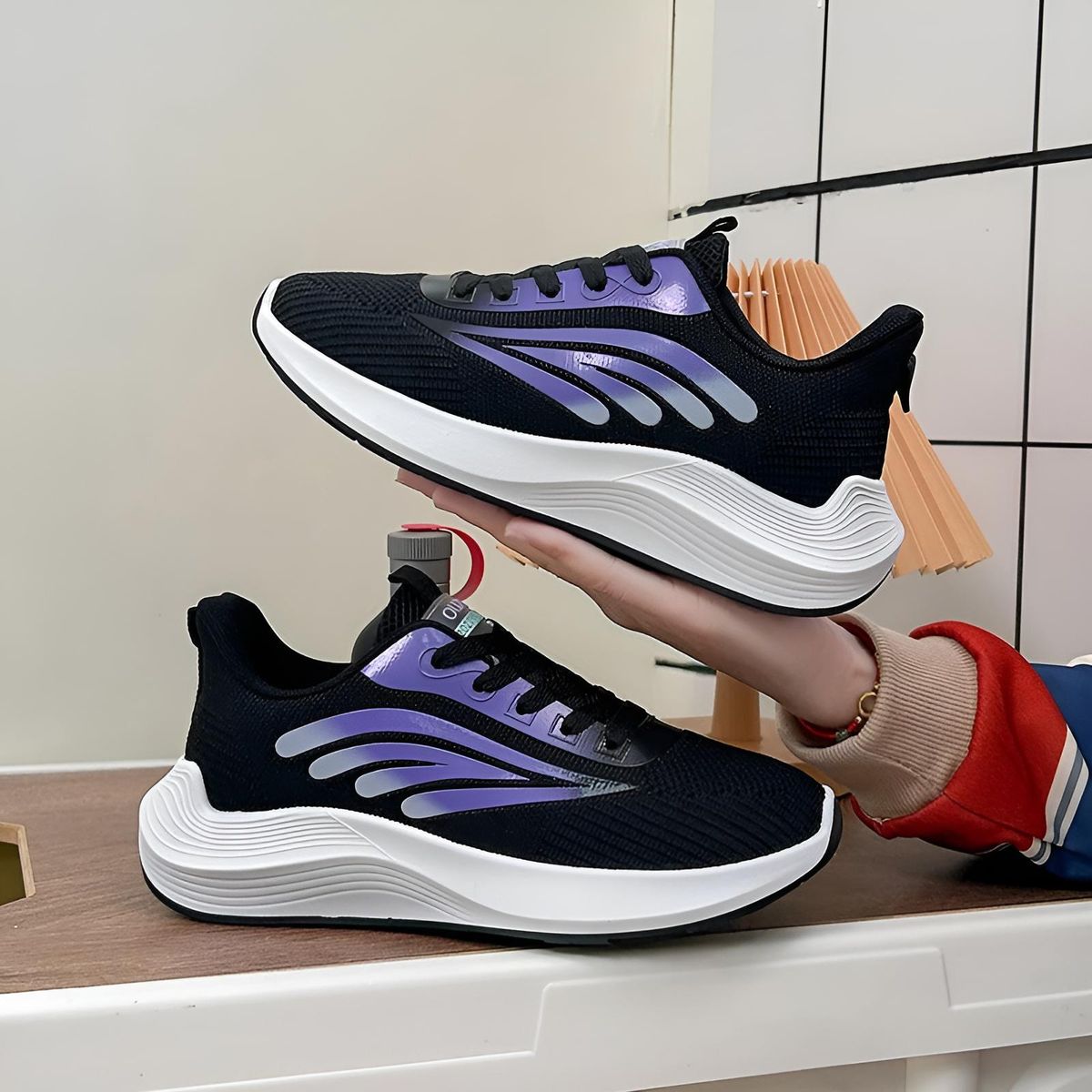 GENERICO - Zapatillas Urbana Antitranspirantes Mujer Ultralivianas Suela Suave