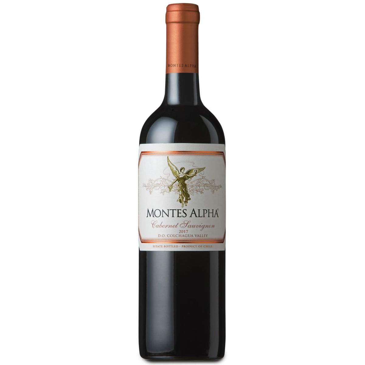 MONTES ALPHA - Vino MONTES Alpha Cabernet Sauvignon Botella 750 ml
