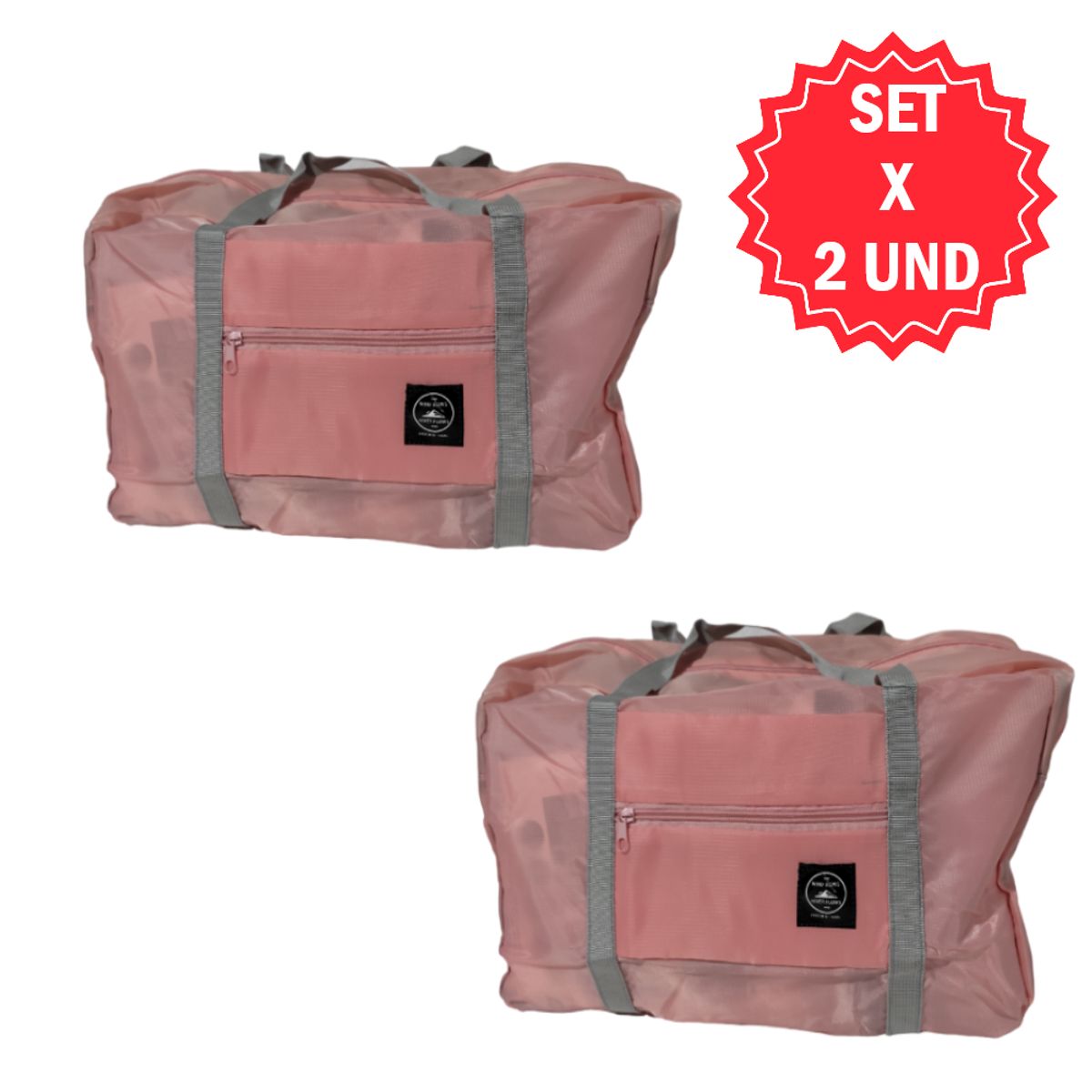 GENERICO - Bolsos de mano para viaje nylon - 45x17x30 cm