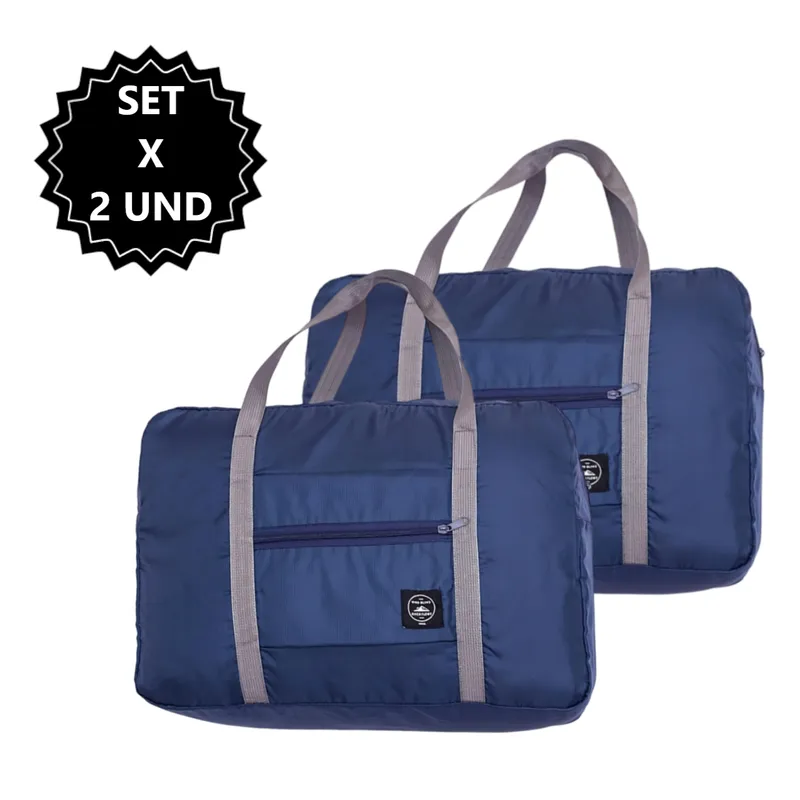 GENERICO - Bolsos de mano para viaje nylon - 45x17x30 cm