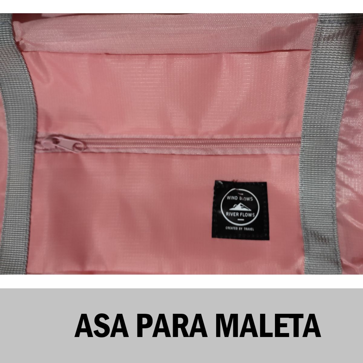 GENERICO - Set  x2 Bolsos de mano para viaje plegable de nylon - 45 x 17 x 30 cm