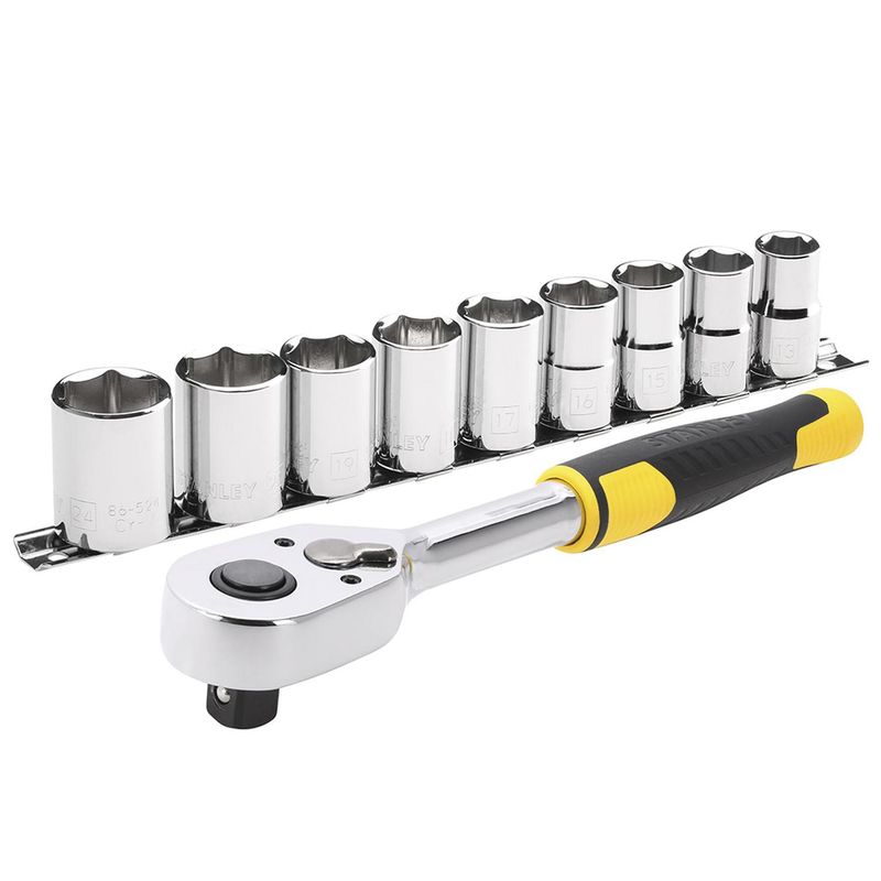 STANLEY - Juego de Herramientas 1/2" 10 Piezas Stanley STMT82671-0