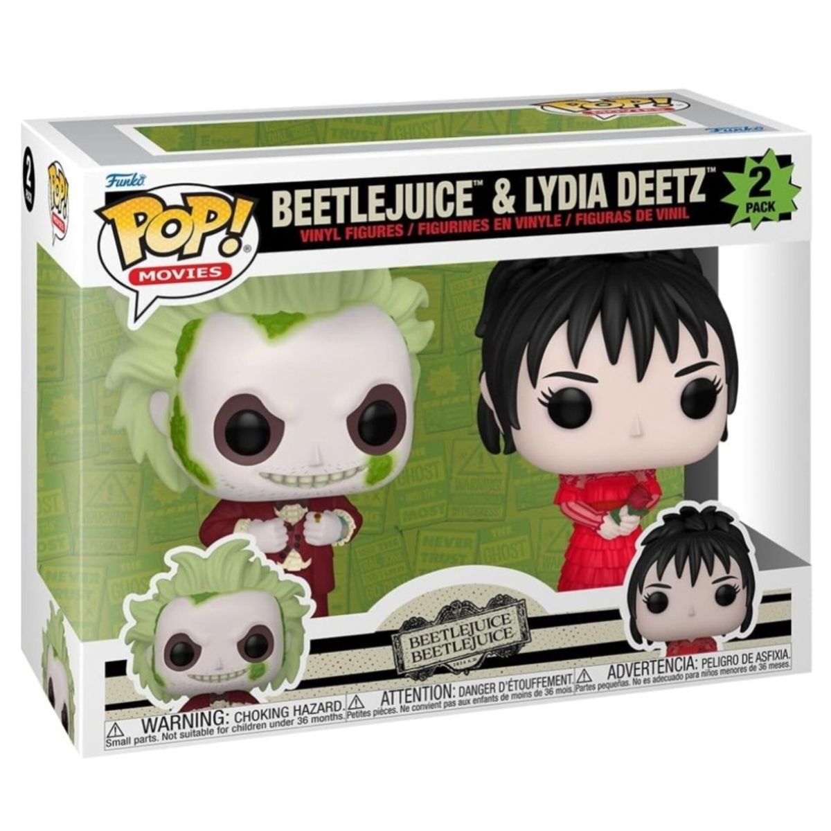 FUNKO - FUNKO BEETLEJUICE Y LYDIA DEETZ