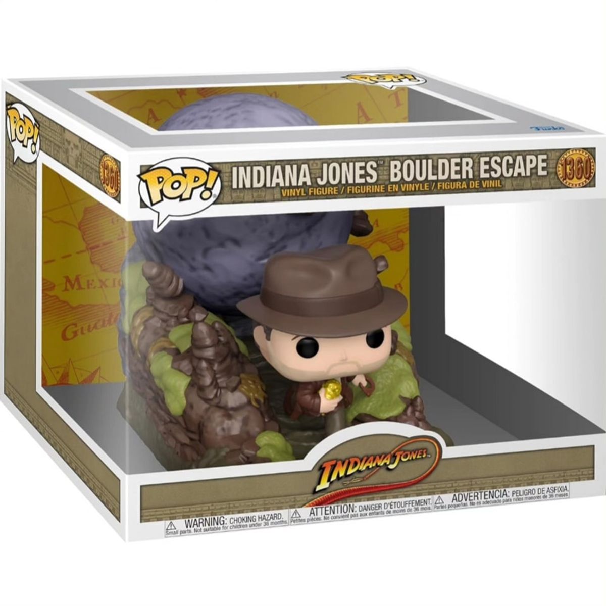 FUNKO - FUNKO POP - INDIANA JONES ESCAPE DE LA ROCA