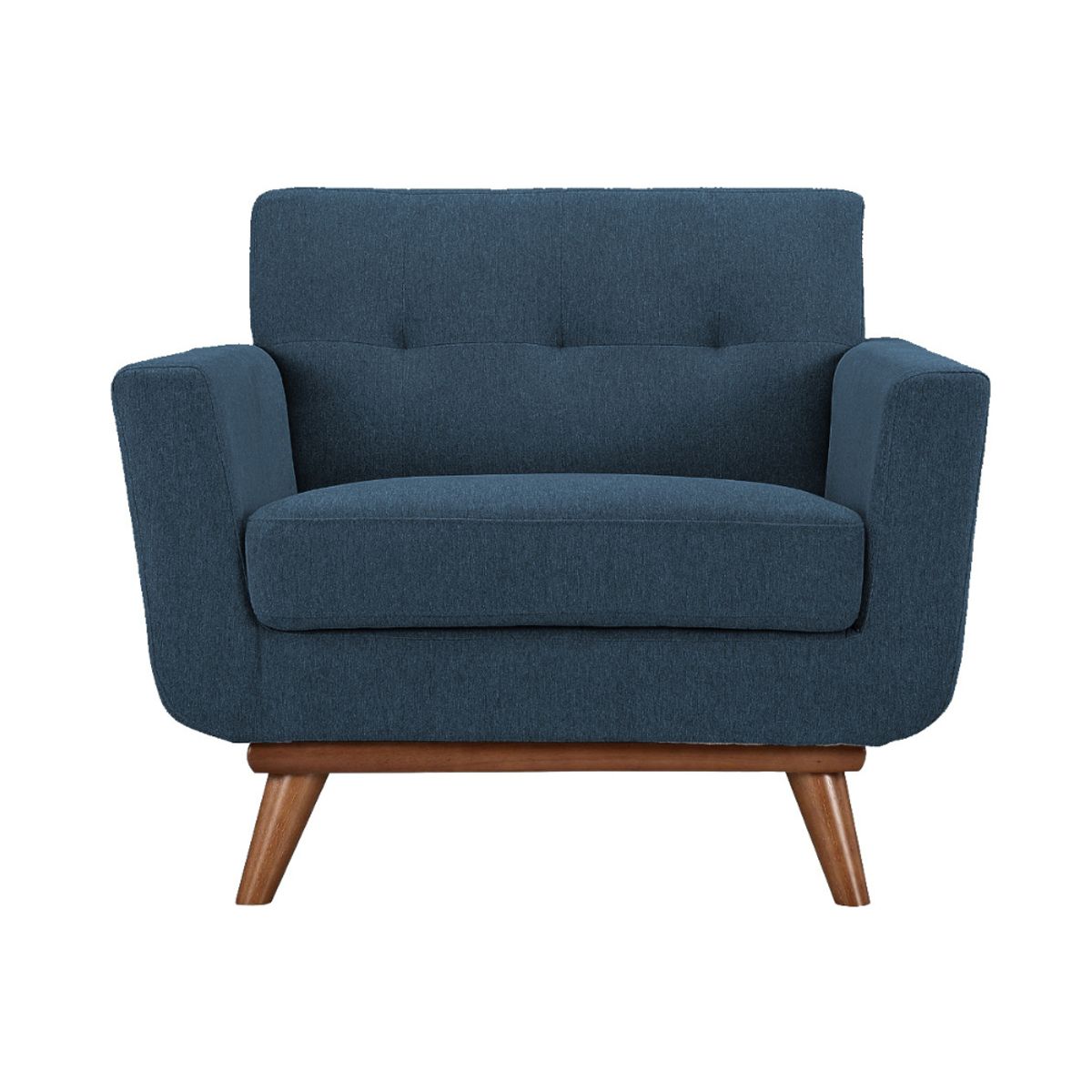 HOGAR & SPACIOS - HYS SILLON BANQUETA NAIA AZUL NOCHE