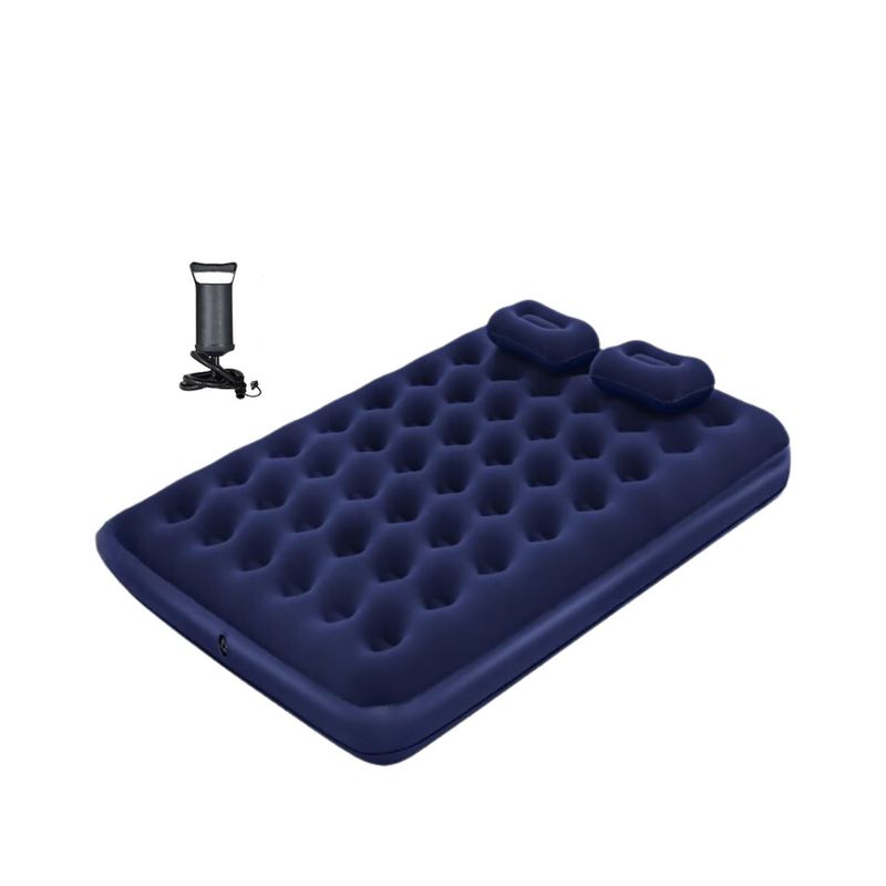 GENERICO - Colchón Inflable 2 plz. + Inflador + 2 Almohadas
