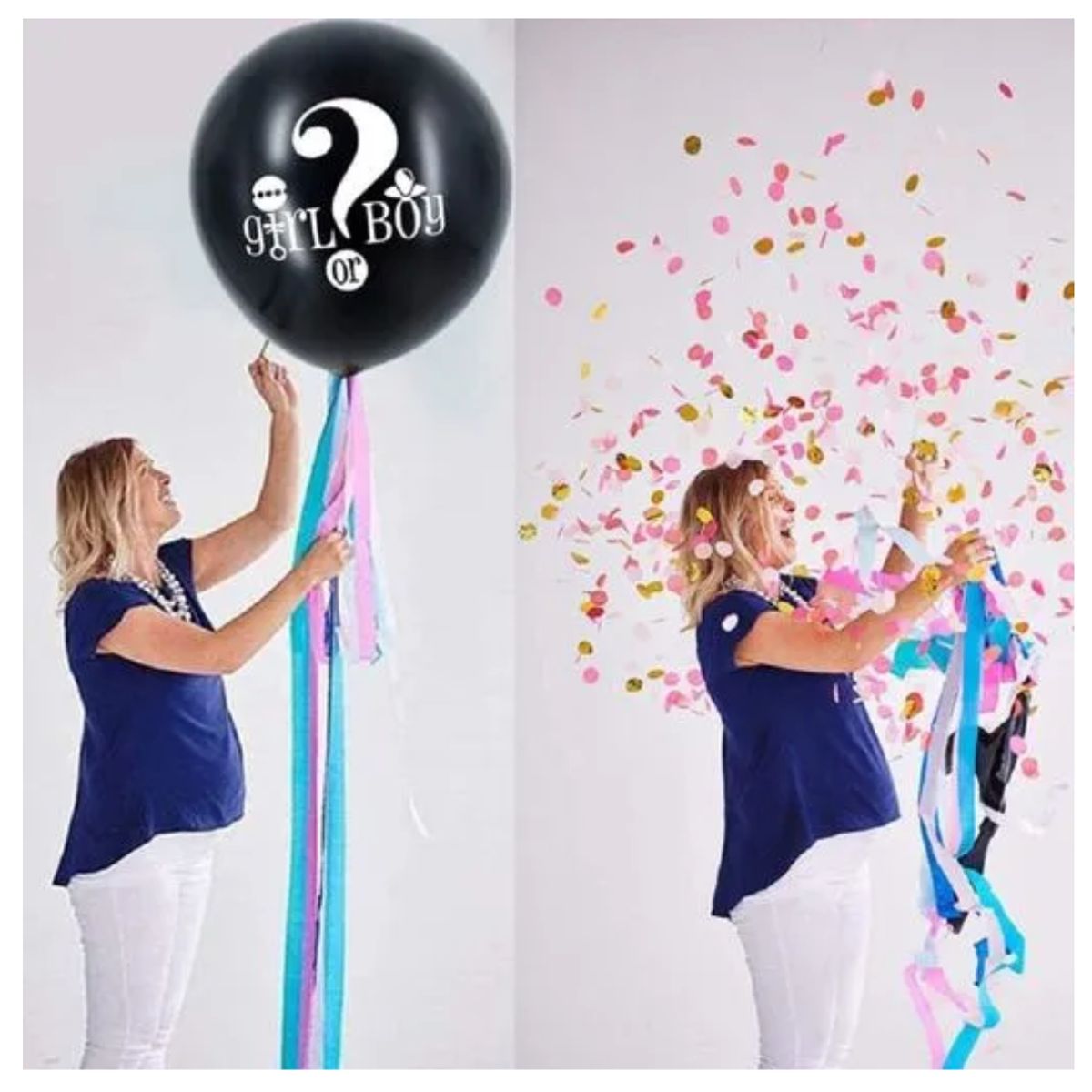 GENERICO - Globo Látex Grande Revelación De Género