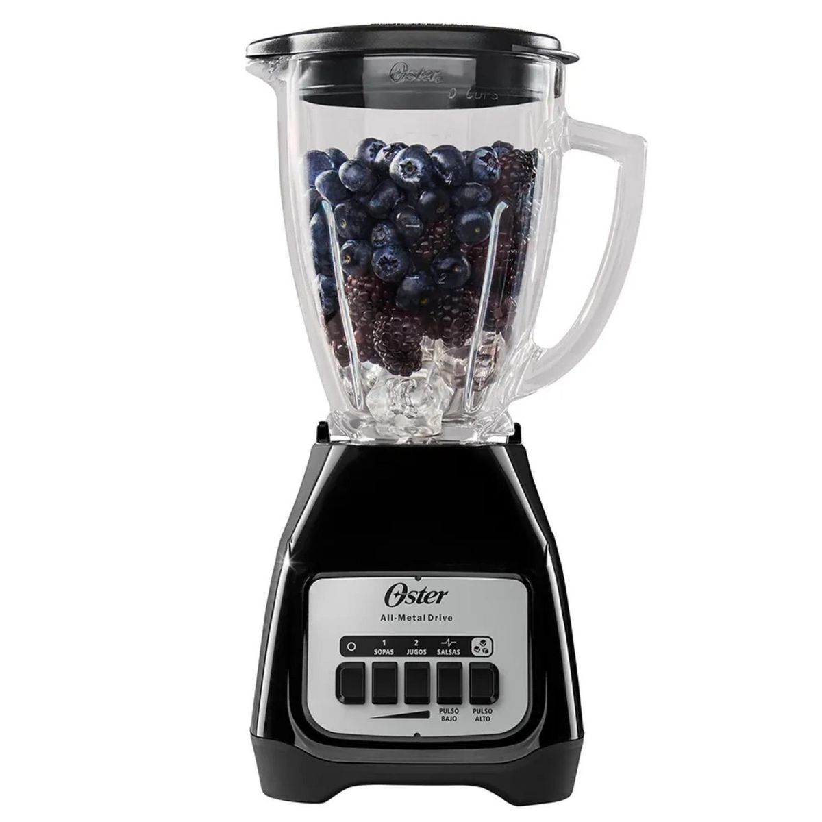 OSTER - Tricombo Oster Licuadora 550W+Arrocera 1,8 Lt+Sanguchera 2 panes Negro