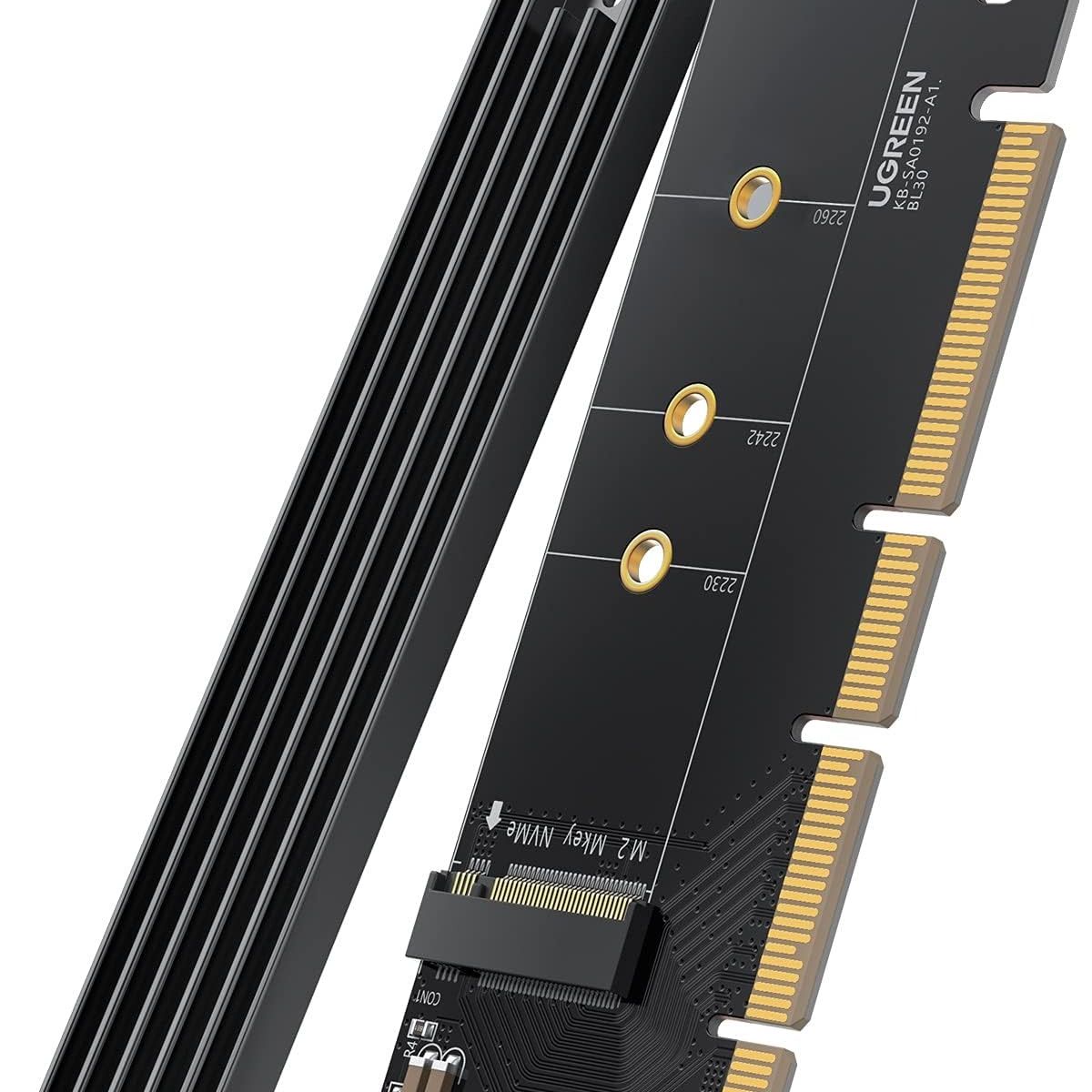 UGREEN - Tarjeta Expansión x2 M.2 Nvme Pcie 3.0 X4 Ugreen COD 30715