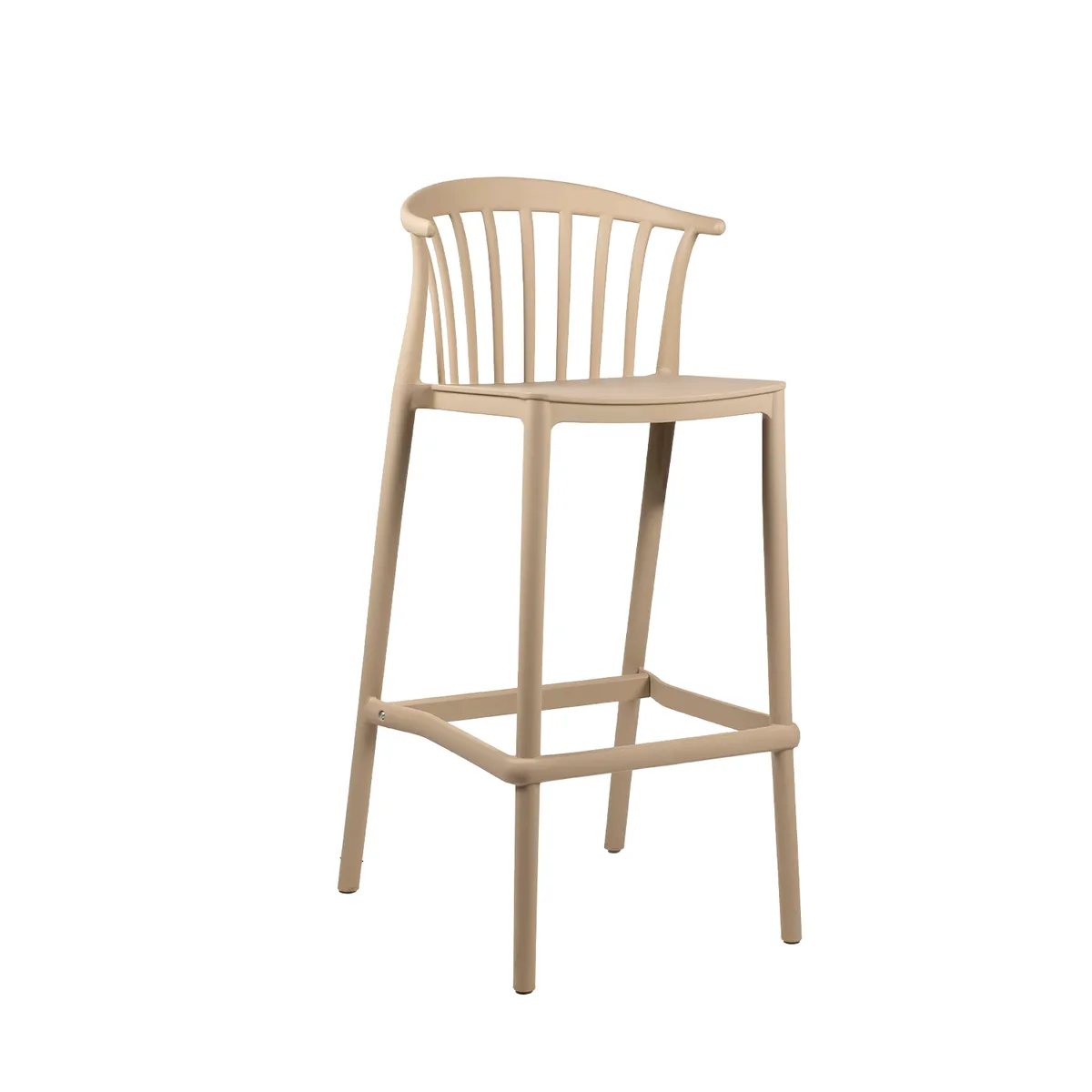 NIHM - Silla Alta Para Barra Vima Beige 75 cm