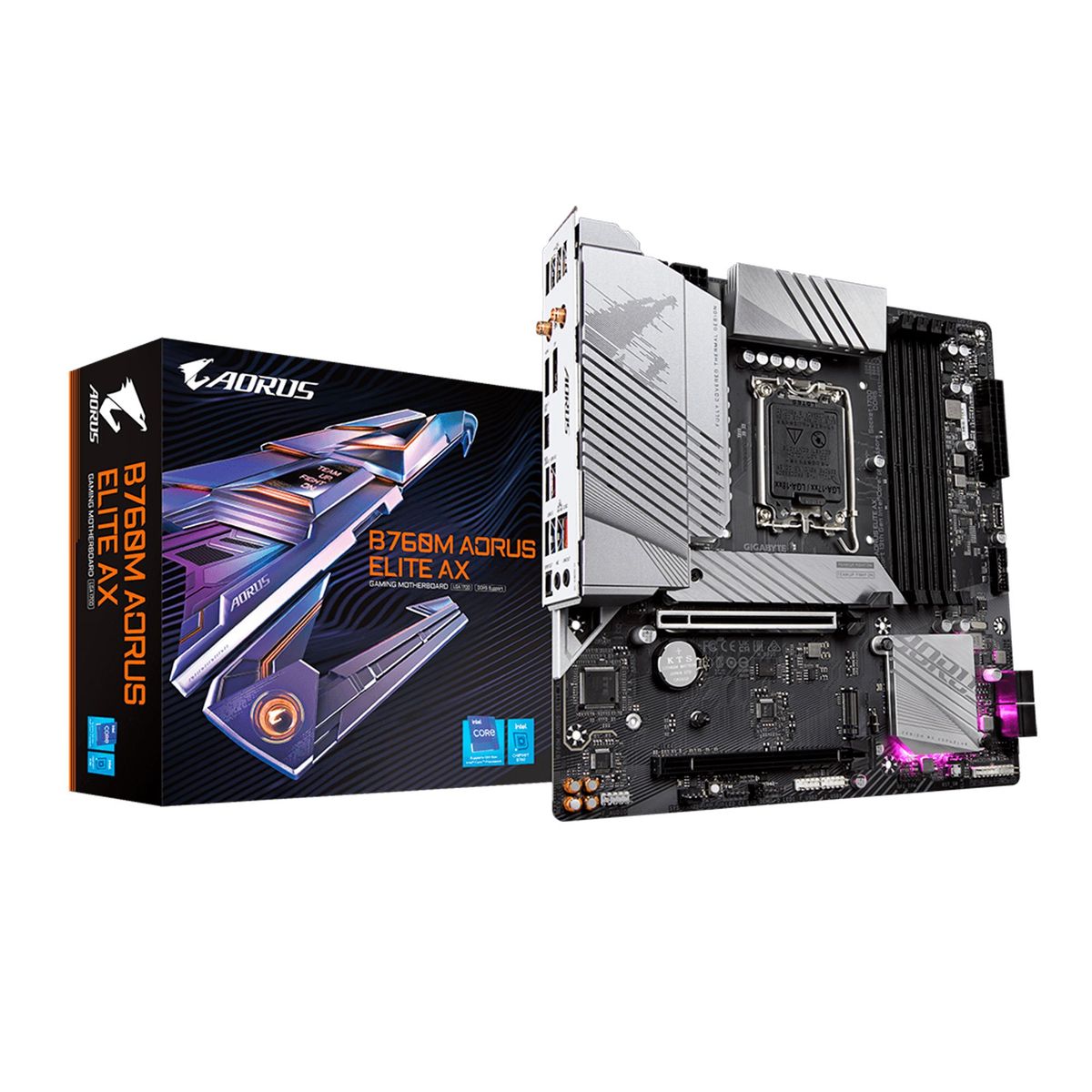GIGABYTE - PLACA MADRE GIGABYTE CHIPSET B760 LGA1700 PN B760M AORUS ELITE AX