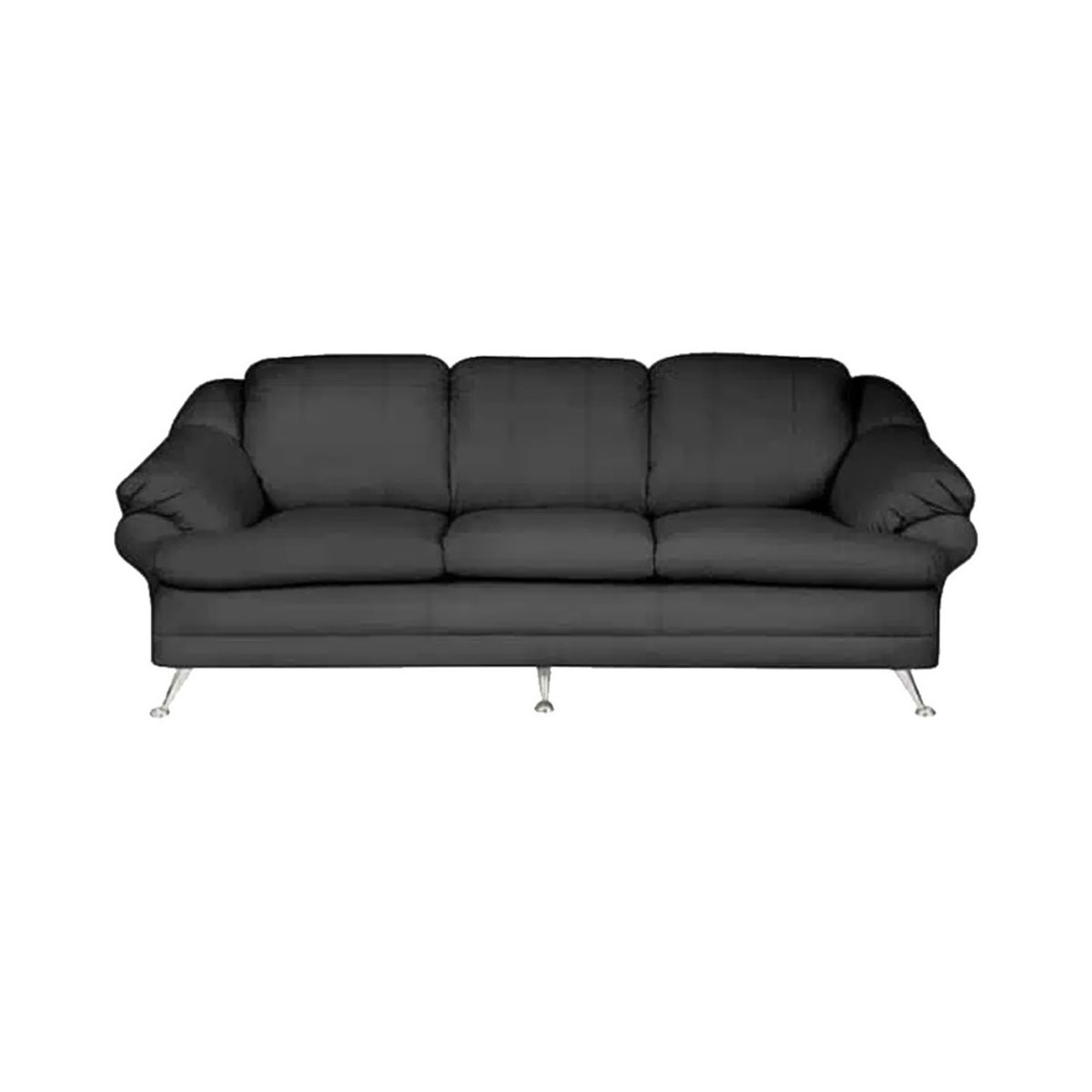 HOGAR & SPACIOS - HYS SALA 3 2 1 LOIRA NEGRO