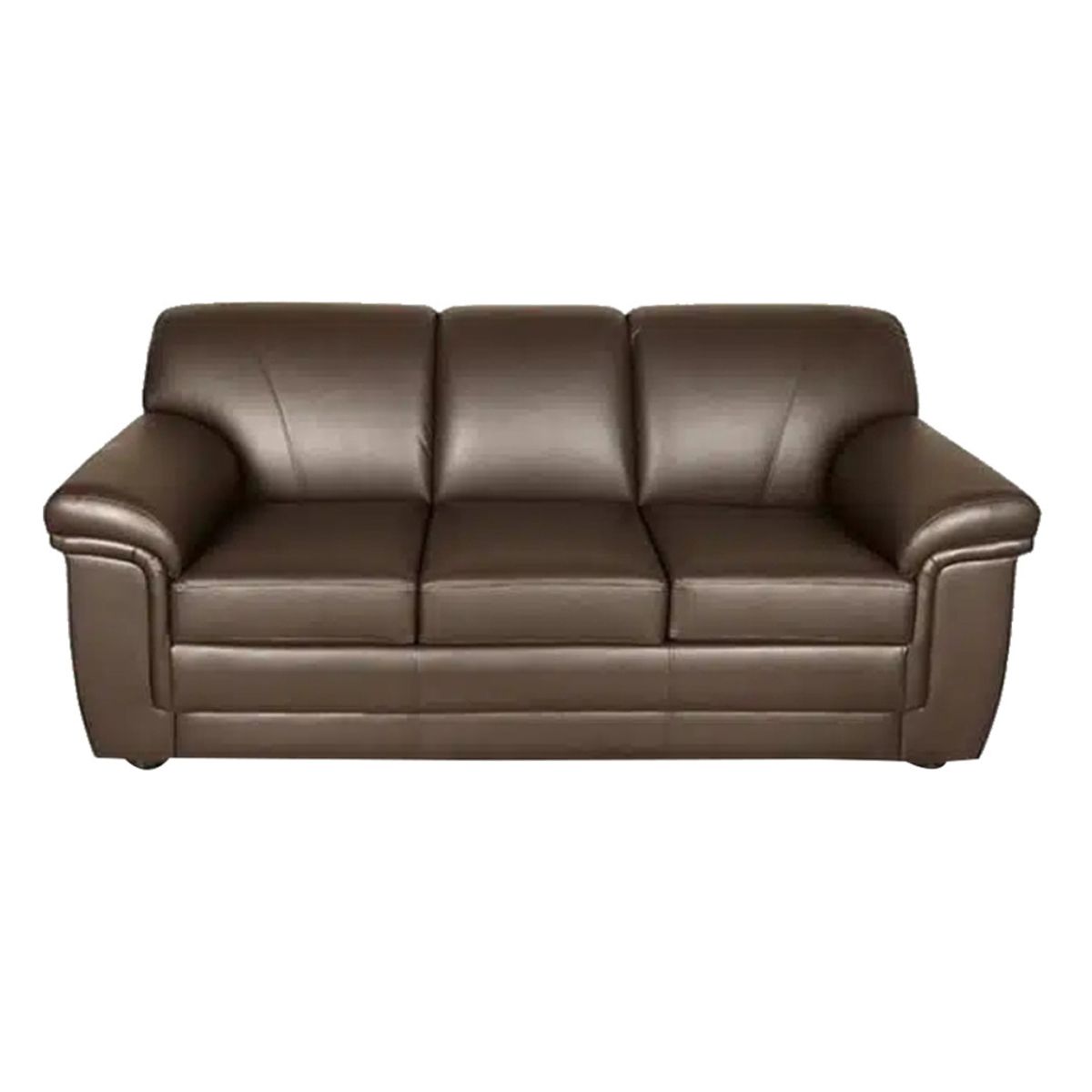 HOGAR & SPACIOS - HYS SALA 3 2 1 ARADE MARRON OSCURO