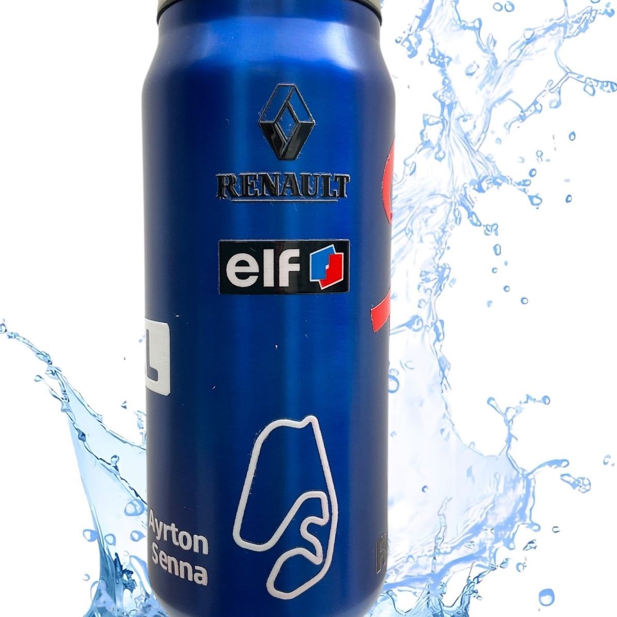 GENERICO - Ayrton Senna Tomatodo Formula 1 Nacional F1 Lata Elf 500ml Brasil