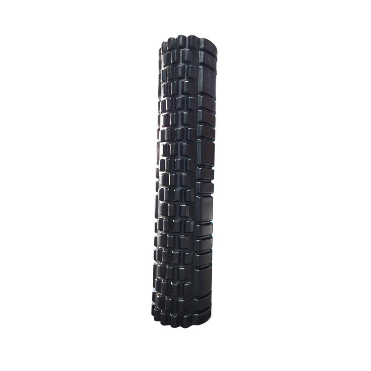 GENERICO - Rodillo Foam Roller Pilates Masaje Estimulacion 60 cm Negro