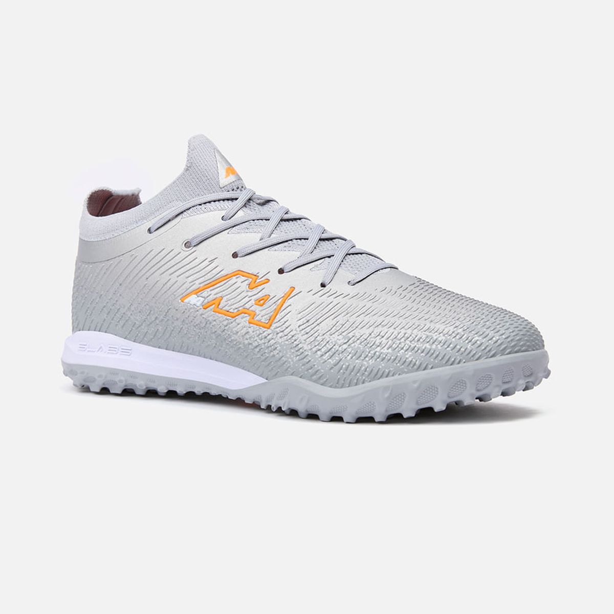 NEW ATHLETIC - Zapatillas New Athletic Football Slabs93 Gris Con Naranja Hombre
