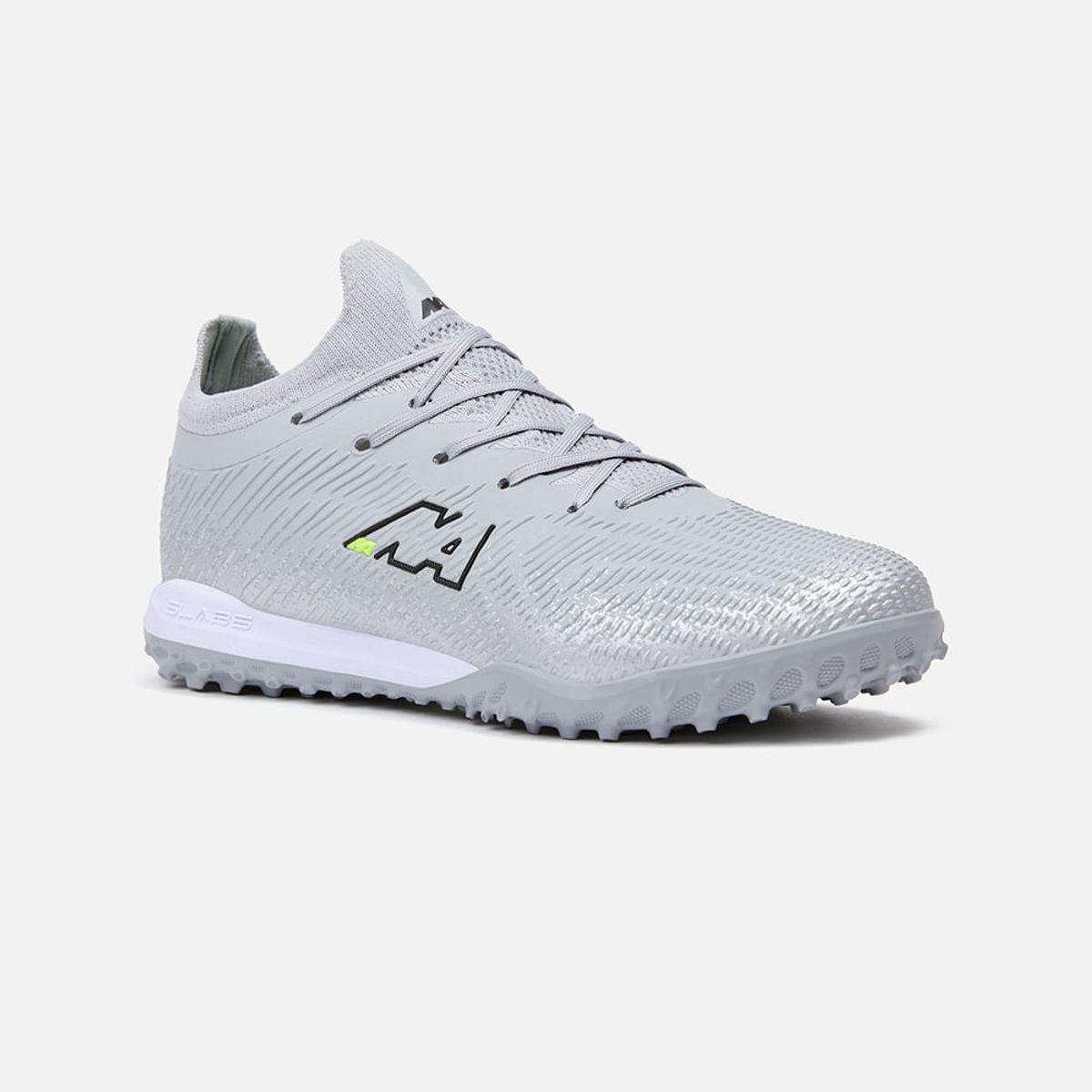 NEW ATHLETIC - Zapatillas New Athletic Football Slabs93 Gris Con Negro Juvenil