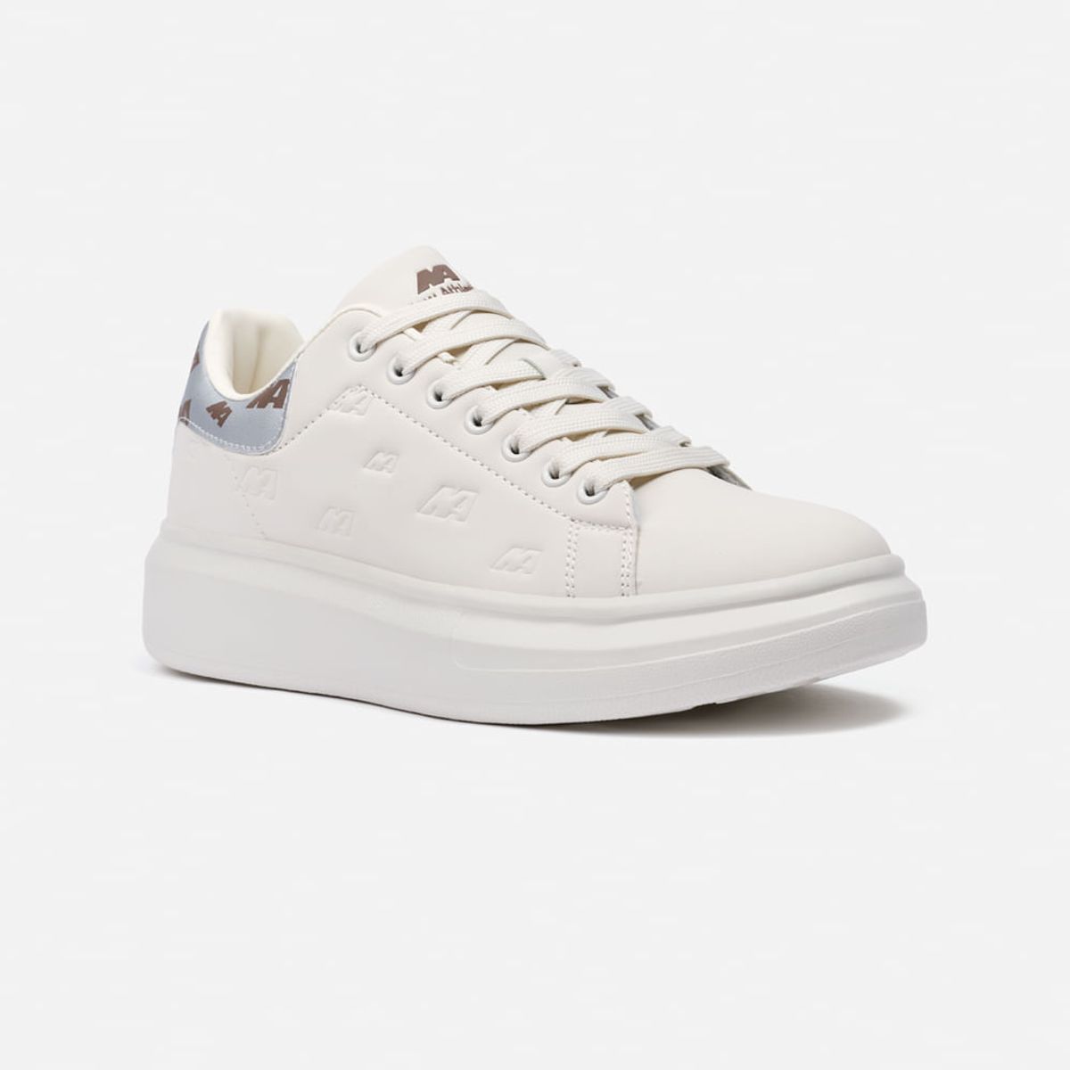 NEW ATHLETIC - Zapatillas New Athletic Lifestyle Street165 Crema Con Plateado Mujer