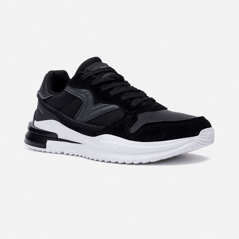 NEW ATHLETIC - Zapatillas New Athletic Lifestyle Rubbing126 Negro Con Blanco Hombre