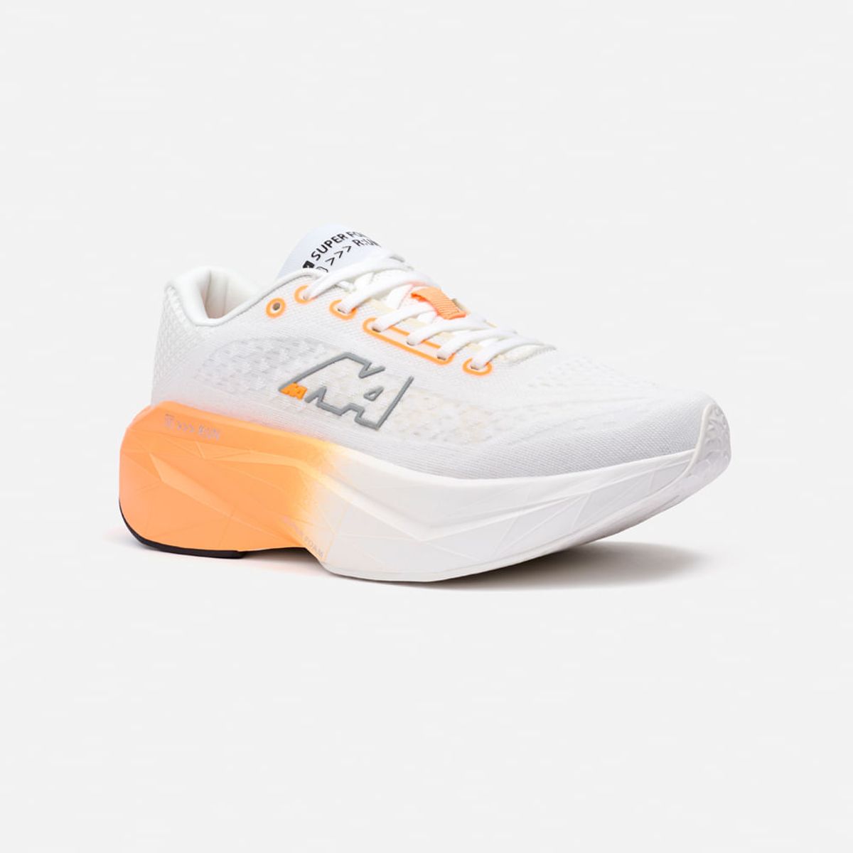 NEW ATHLETIC - Zapatillas New Athletic Running Foam120 Blanco Con Naranja Mujer