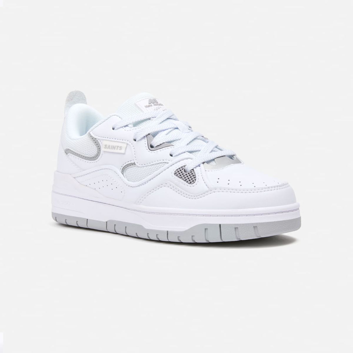 NEW ATHLETIC - Zapatillas New Athletic Skateboarding Saints67 Blanco Con Gris Mujer