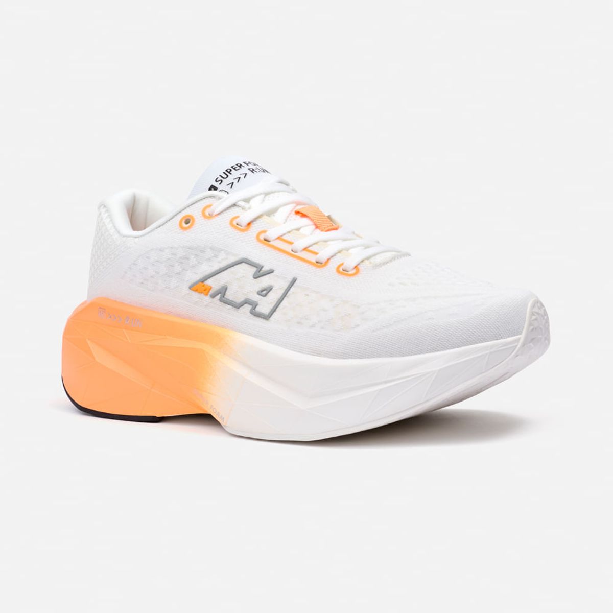 NEW ATHLETIC - Zapatillas New Athletic Running Foam120 Blanco Con Naranja Hombre
