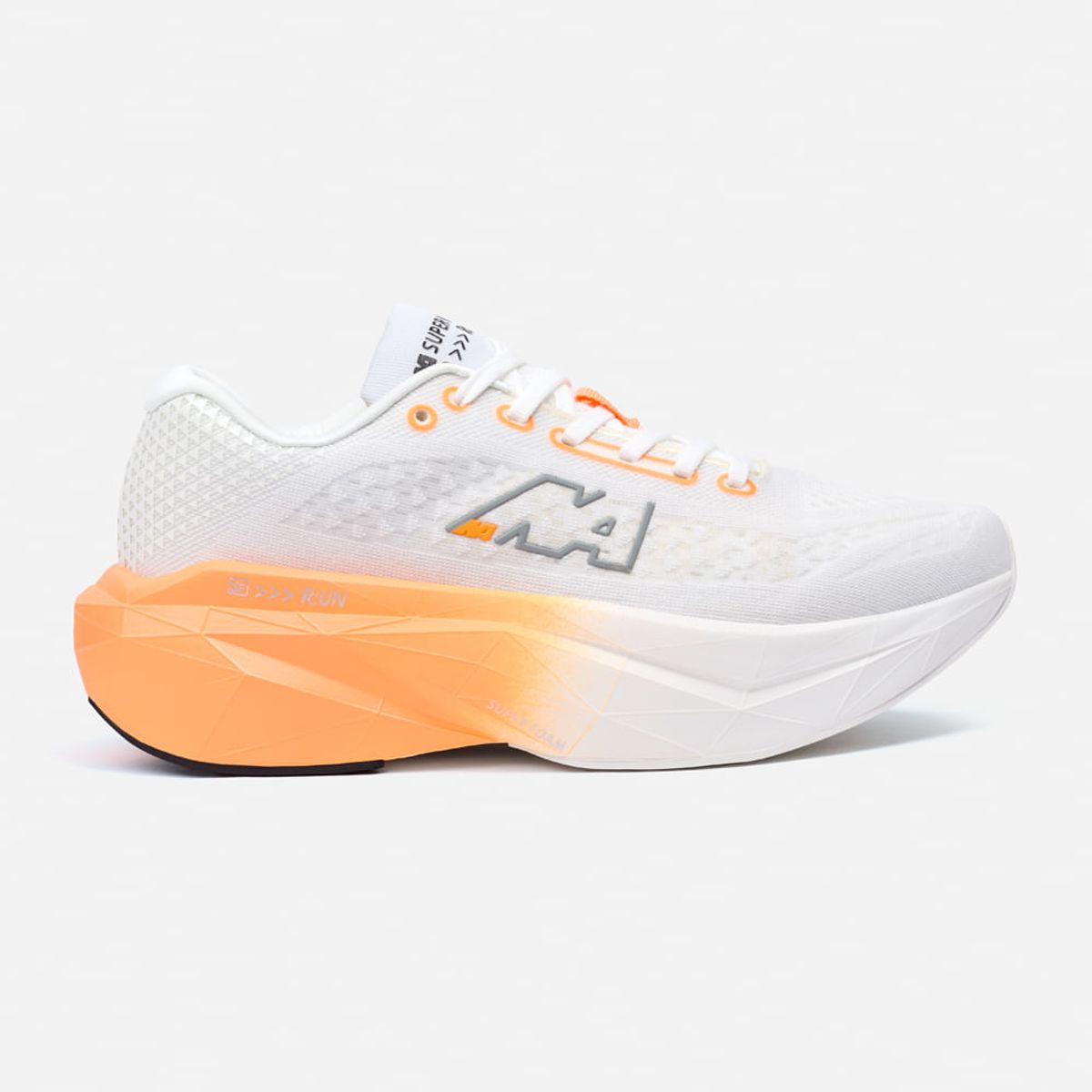 NEW ATHLETIC - Zapatillas New Athletic Running Foam120 Blanco Con Naranja Hombre