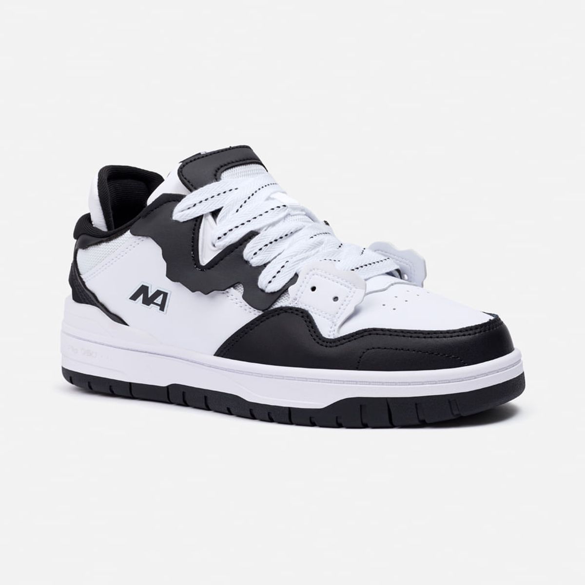 NEW ATHLETIC - Zapatillas New Athletic Skateboarding Flip71 Blanco Con Negro Hombre