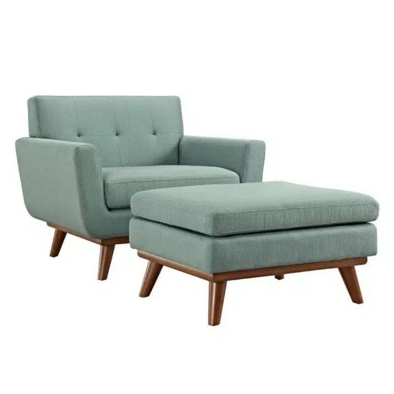 HOGAR & SPACIOS - HYS SILLON BANQUETA NAIA JADE