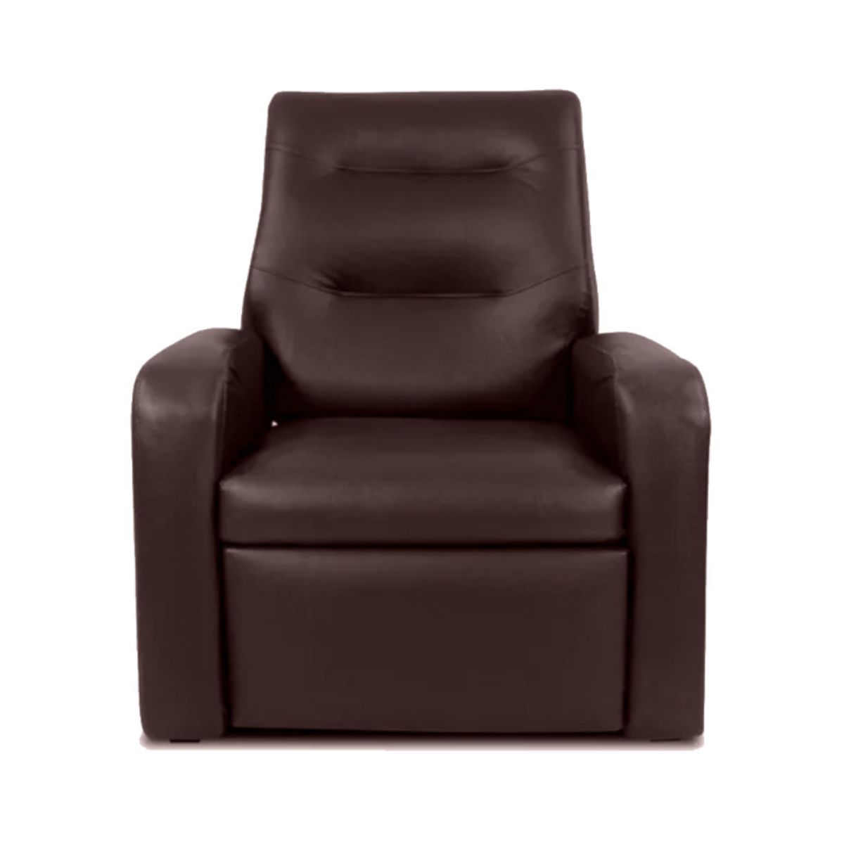HOGAR & SPACIOS - HYS RECLINABLE TULIO MARRON OSCURO