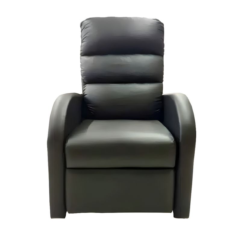 HOGAR & SPACIOS - HYS RECLINABLE CLERIGO NEGRO