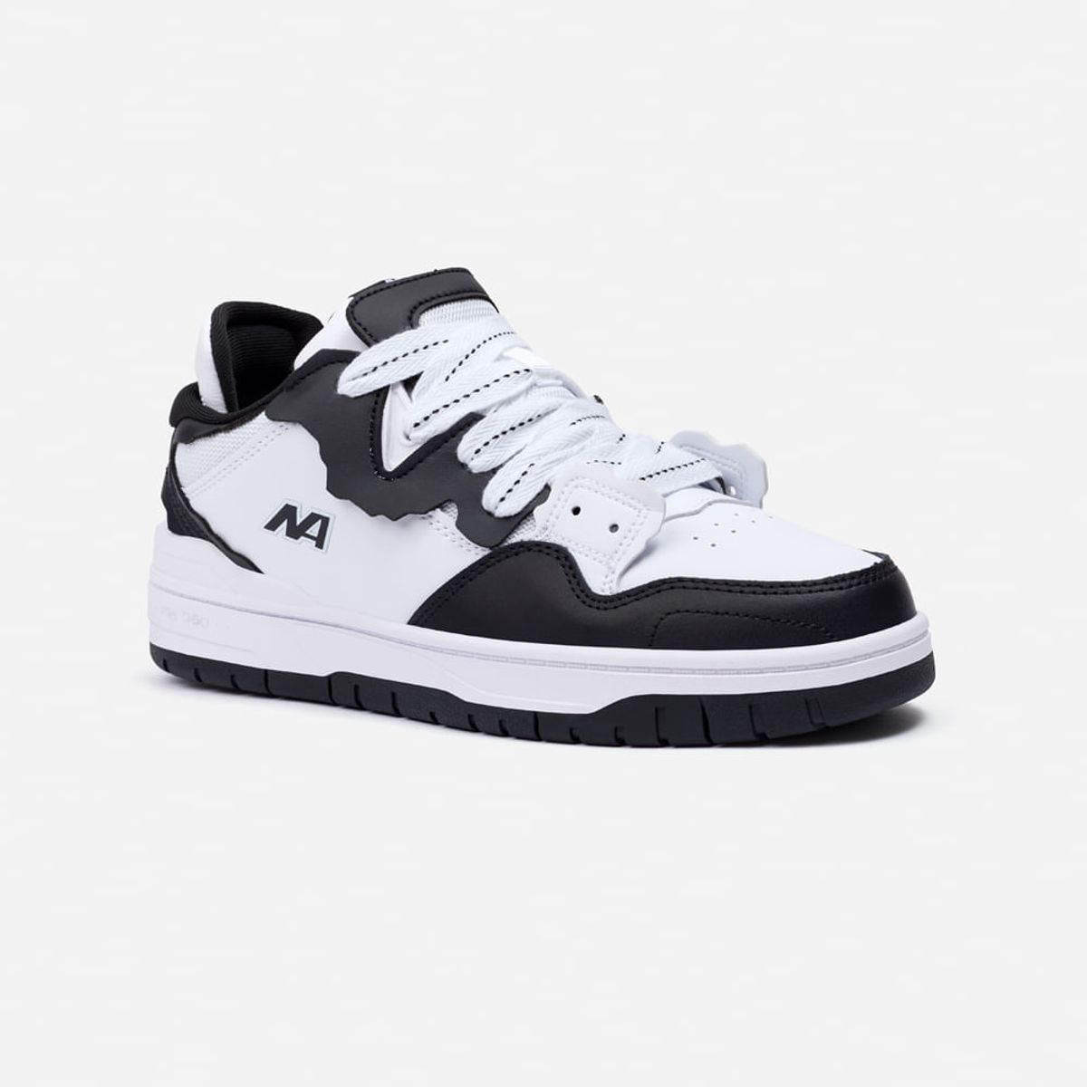 NEW ATHLETIC - Zapatillas New Athletic Skateboarding Flip71 Blanco Con Negro Mujer