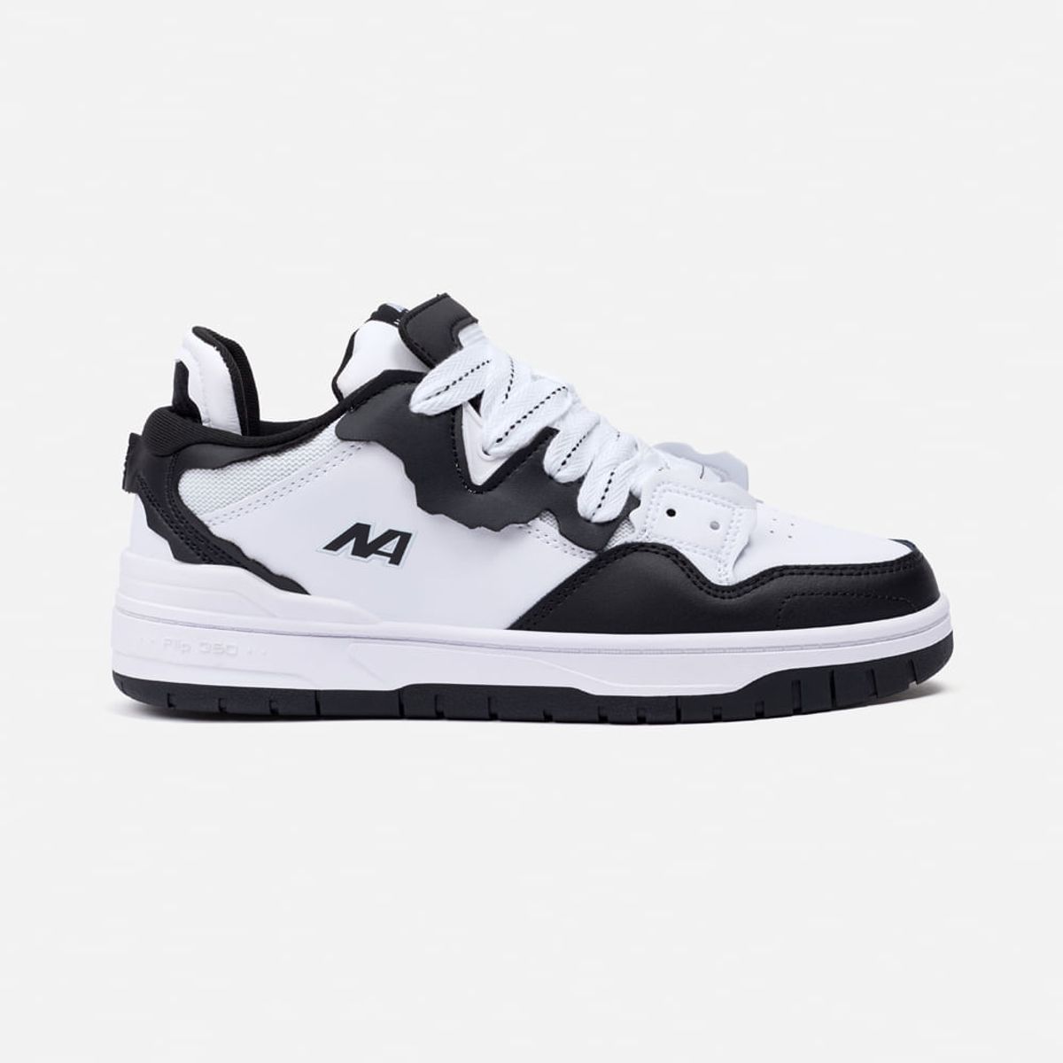 NEW ATHLETIC - Zapatillas New Athletic Skateboarding Flip71 Blanco Con Negro Mujer