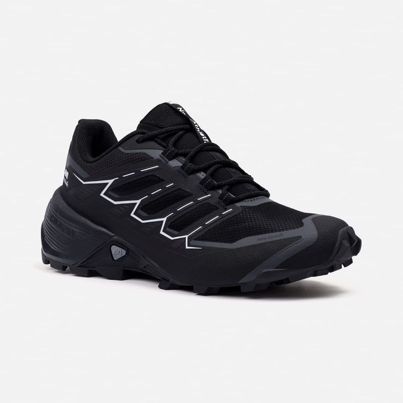 NEW ATHLETIC - Zapatillas New Athletic Outdoor Mountain69 Negro Con Blanco Hombre