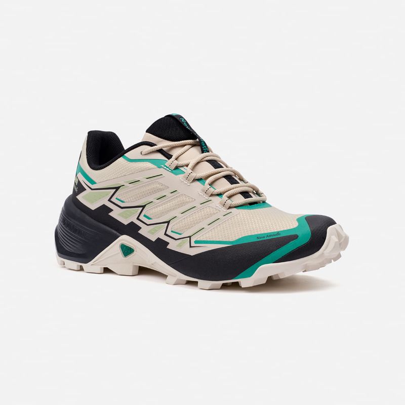 NEW ATHLETIC - Zapatillas New Athletic Outdoor Mountain69 Beige Con Negro Mujer