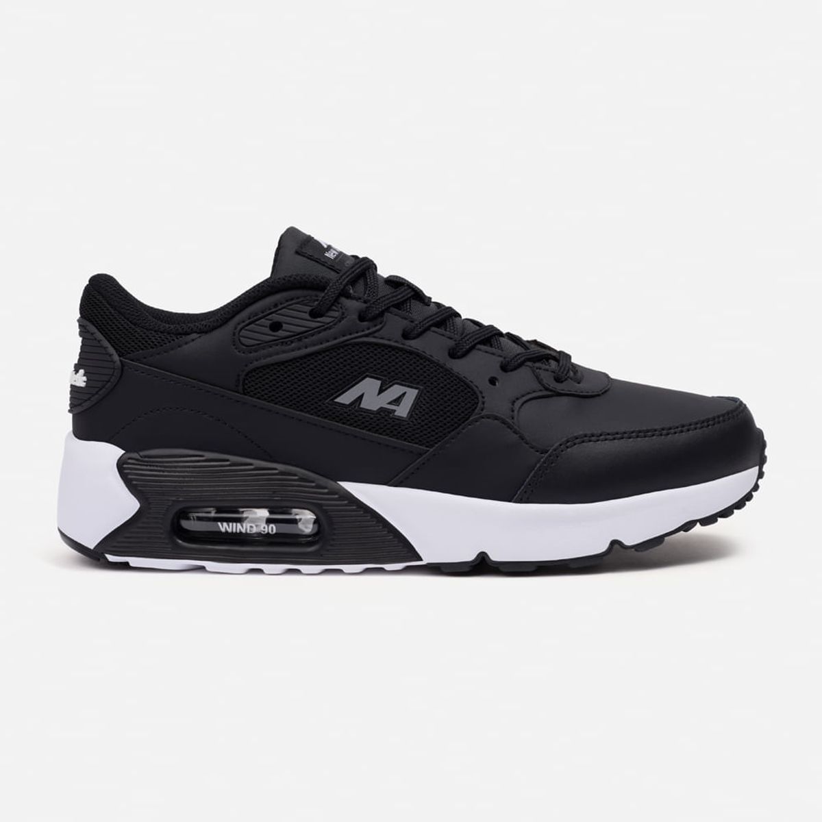 NEW ATHLETIC - Zapatillas New Athletic Lifestyle Windn153 Negro Con Blanco Hombre