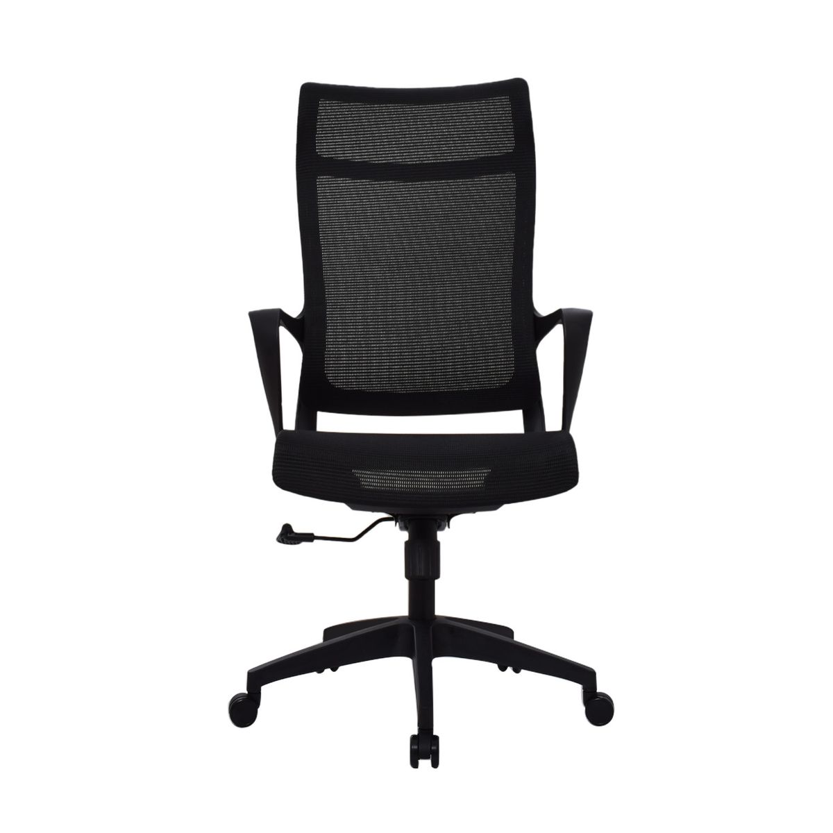 BONNO - Silla de Escritorio Rigs Full Malla Con Cabecero Negro Bonno