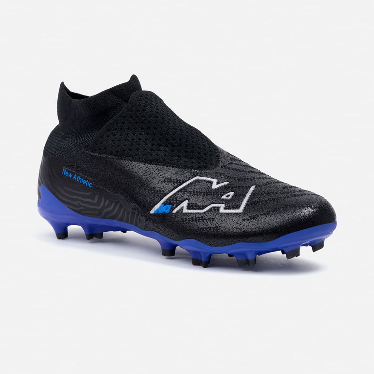 NEW ATHLETIC - Zapatillas New Athletic Football Slabs66 Negro Con Azul Hombre