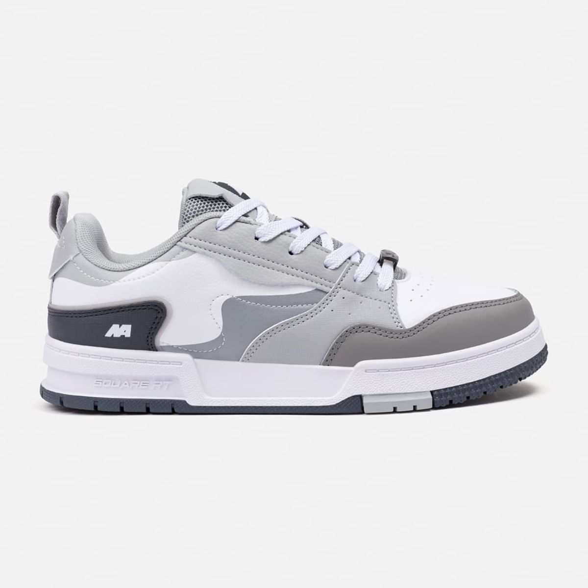 NEW ATHLETIC - Zapatillas New Athletic Skateboarding Square66 Gris Con Blanco Hombre