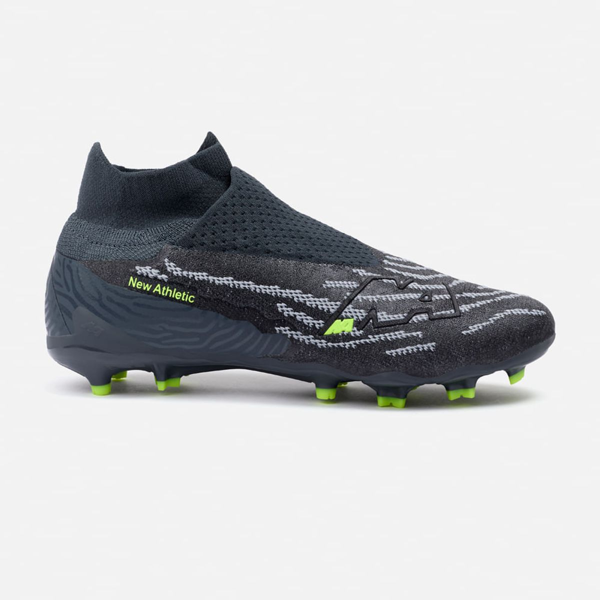 NEW ATHLETIC - Zapatillas New Athletic Football Slabs66 Plomo Con Verde Neon Hombre