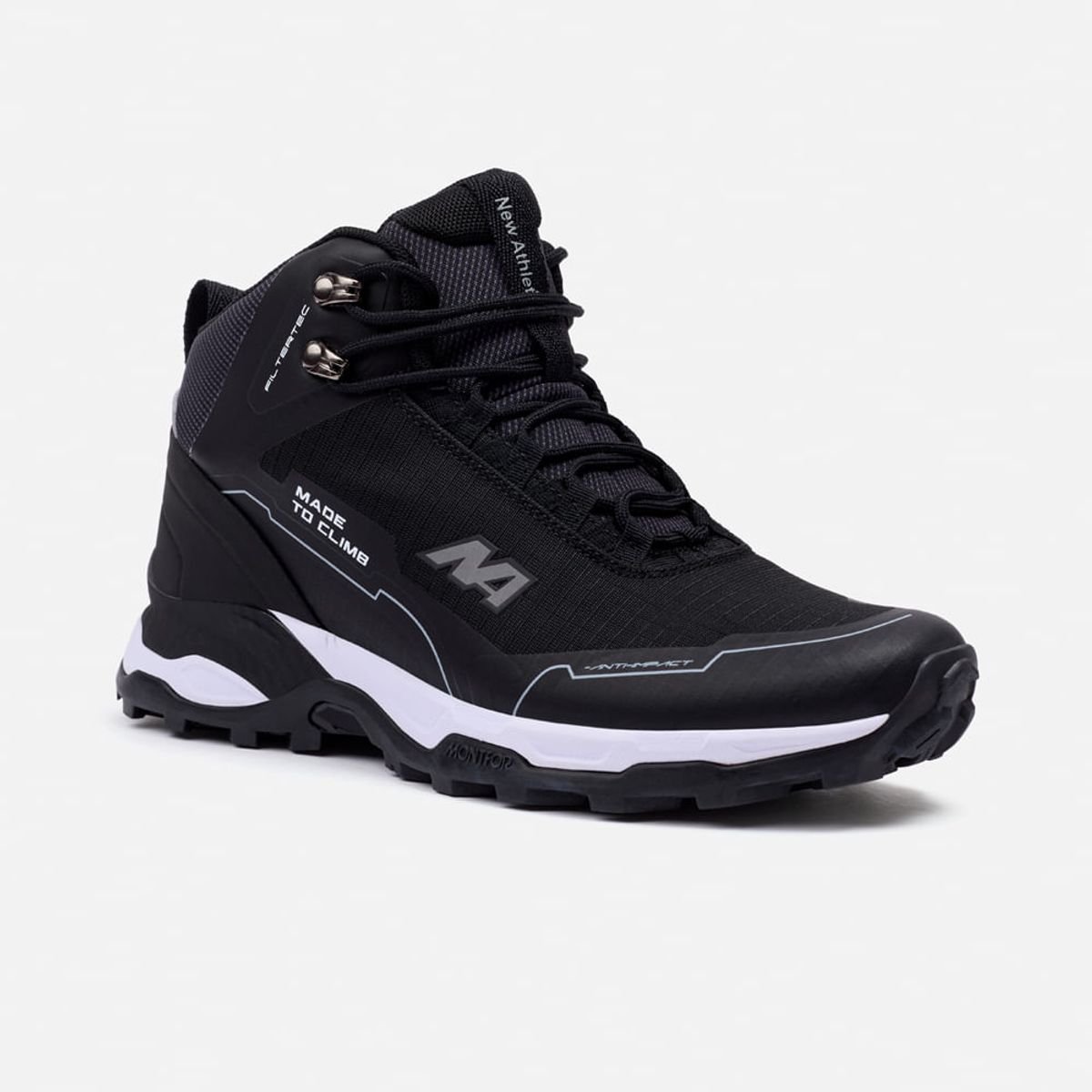 NEW ATHLETIC - Zapatillas New Athletic Outdoor Montfor35 Negro Con Gris Hombre