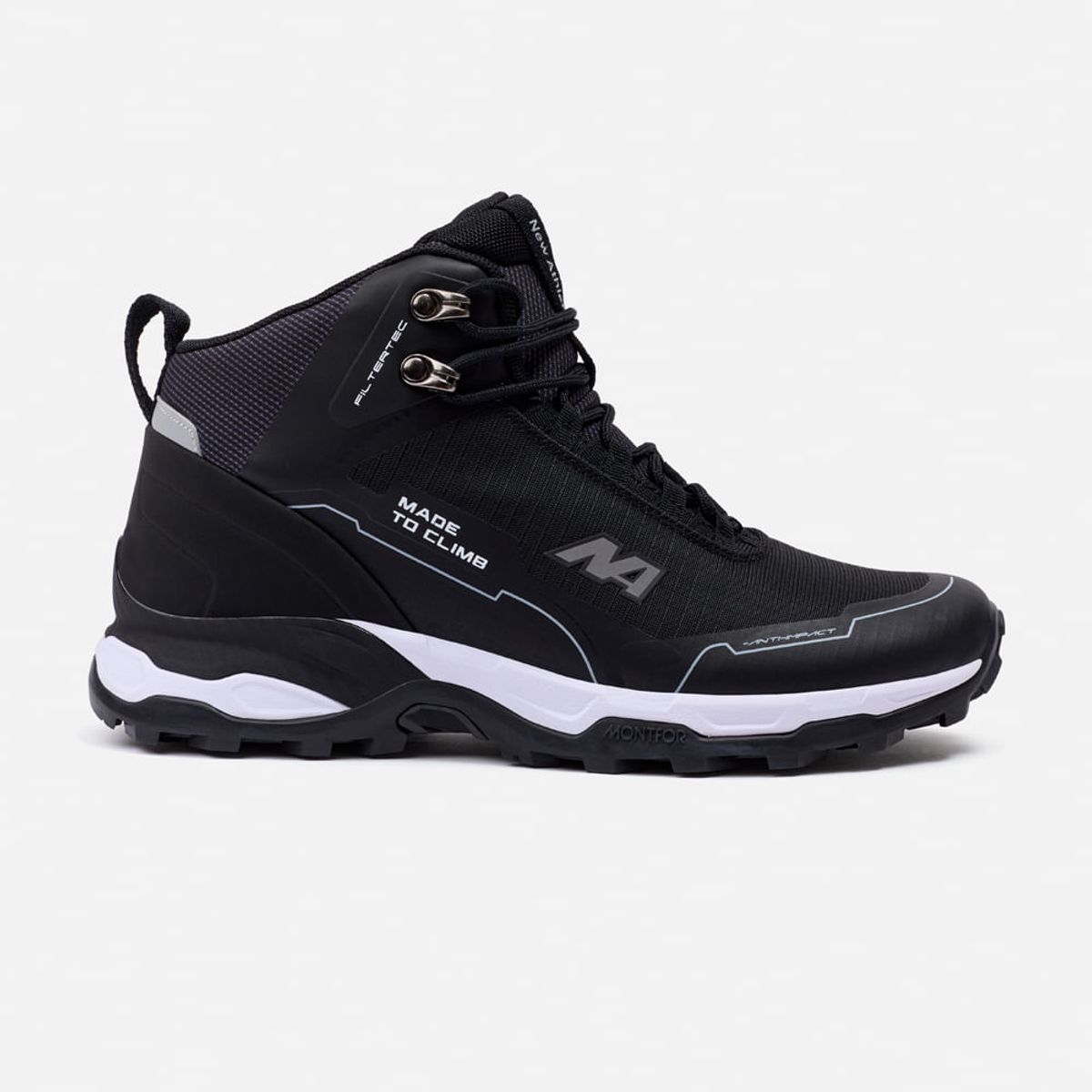 NEW ATHLETIC - Zapatillas New Athletic Outdoor Montfor35 Negro Con Gris Hombre