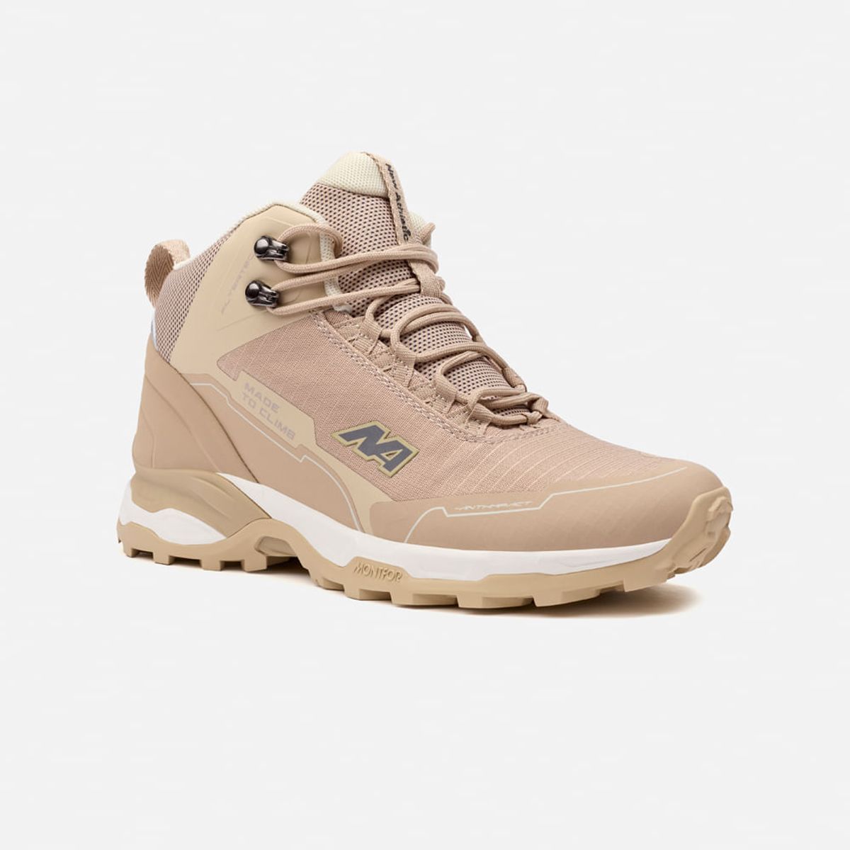 NEW ATHLETIC - Zapatillas New Athletic Outdoor Montfor35 Beige Con Blanco Mujer