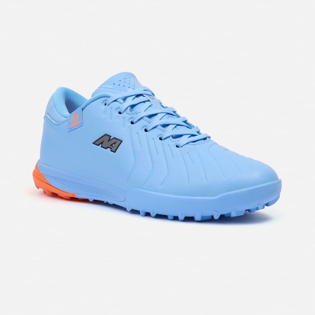 NEW ATHLETIC - Zapatillas New Athletic Football Cronos112 Celeste Con Naranja Hombre