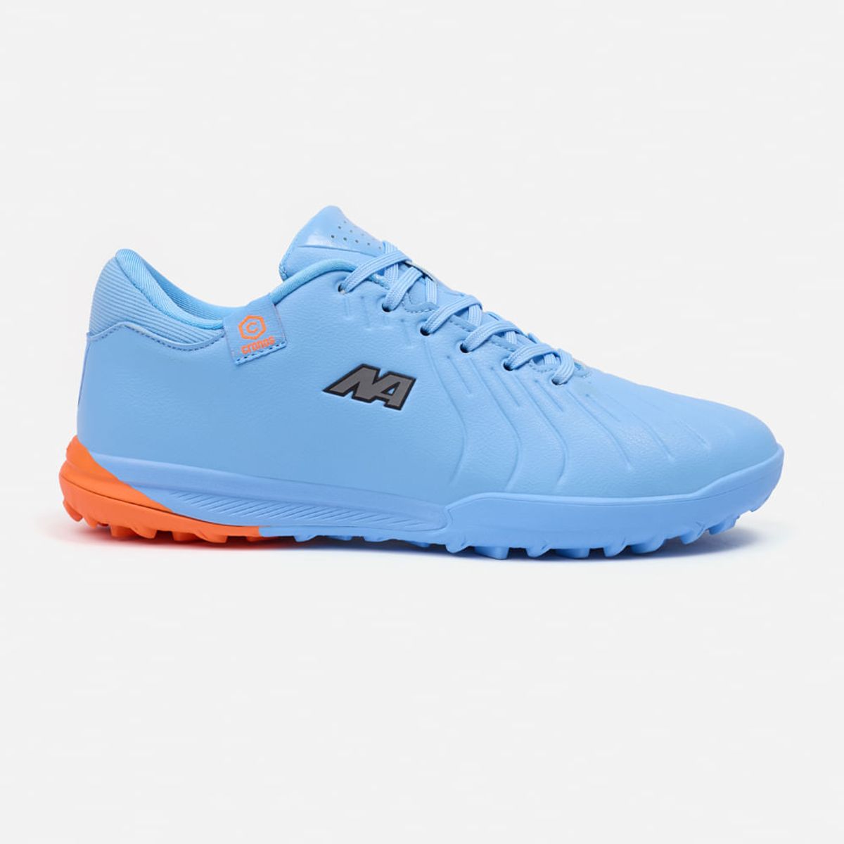 NEW ATHLETIC - Zapatillas New Athletic Football Cronos112 Celeste Con Naranja Hombre